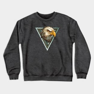 Powerful Eagle head Crewneck Sweatshirt